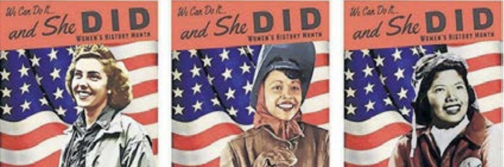 Women's History Month Posters (Courtesy Graphic)
